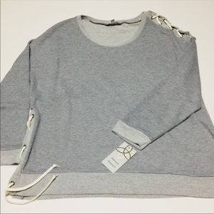 SOLD on Mercari - Criss Cross Sweatshirt